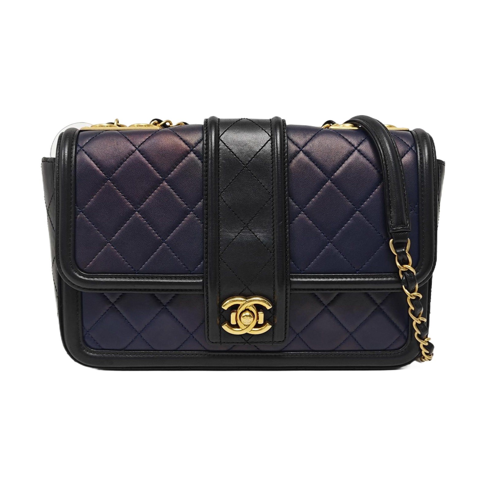 Quilted Lambskin Blue