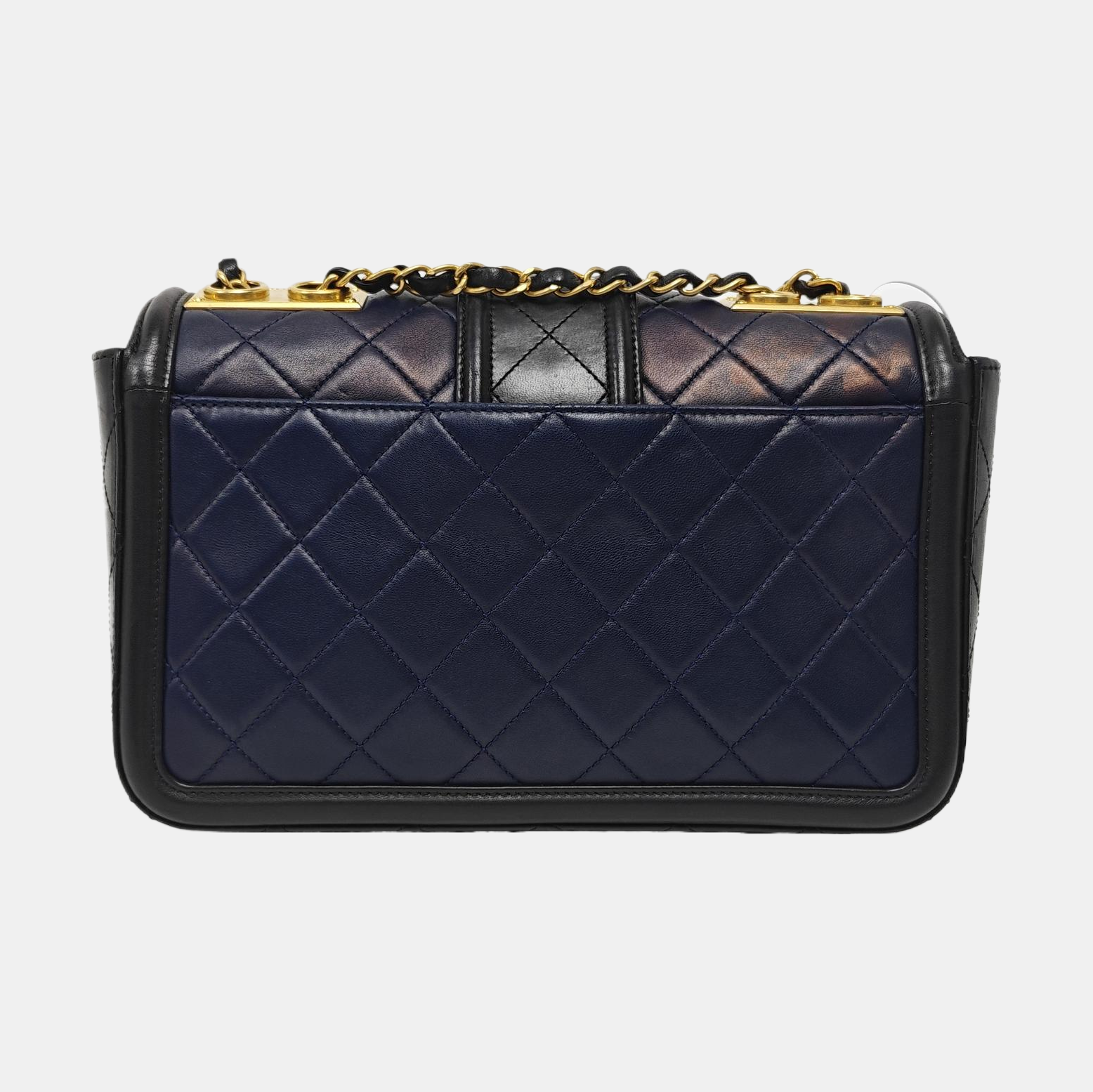 Quilted Lambskin Blue