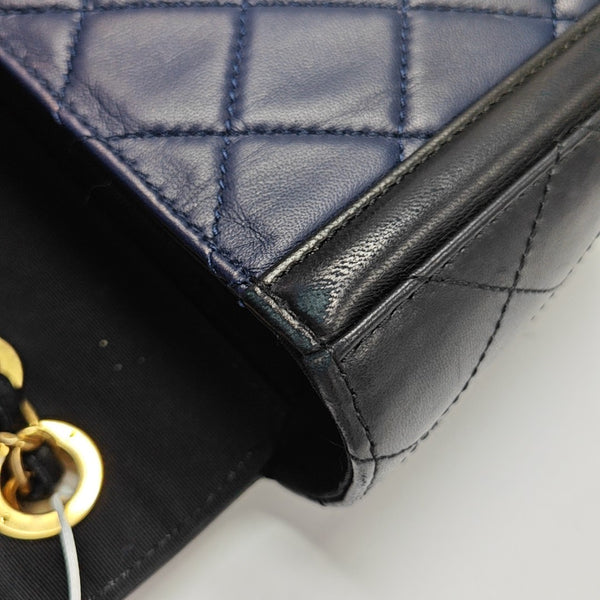 Quilted Lambskin Blue