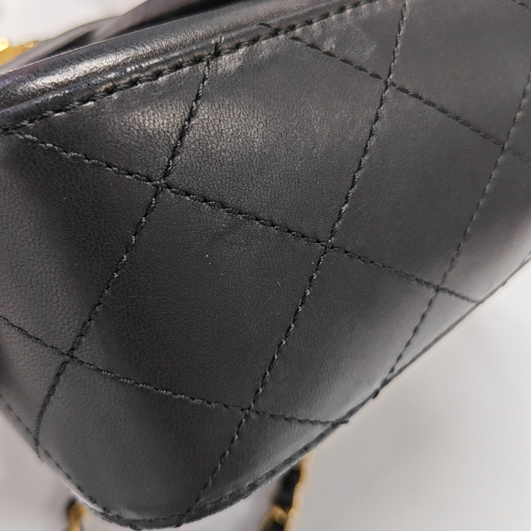 Quilted Lambskin Blue