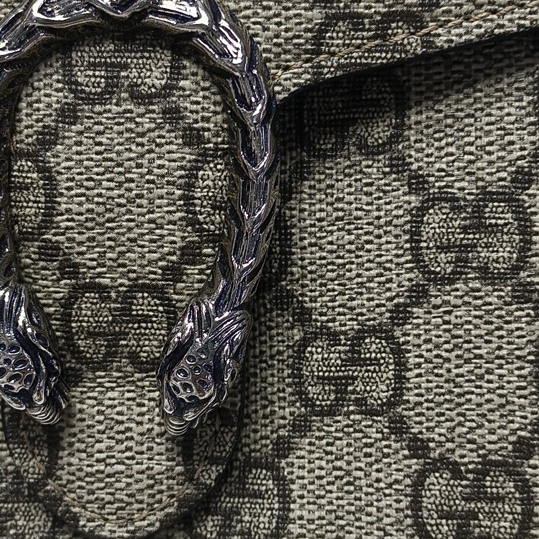 Authenticated pre-owned  Dionysus Monogram Coated Canvas Beige - Shoulder Bag at Looply
