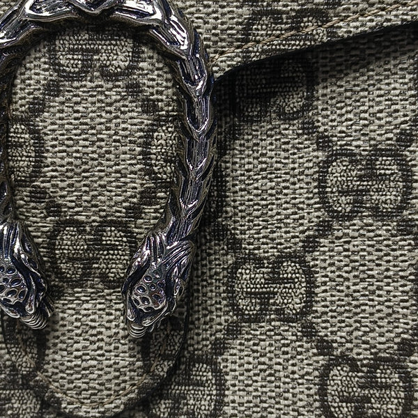 Authenticated pre-owned  Dionysus Monogram Coated Canvas Beige - Shoulder Bag at Looply