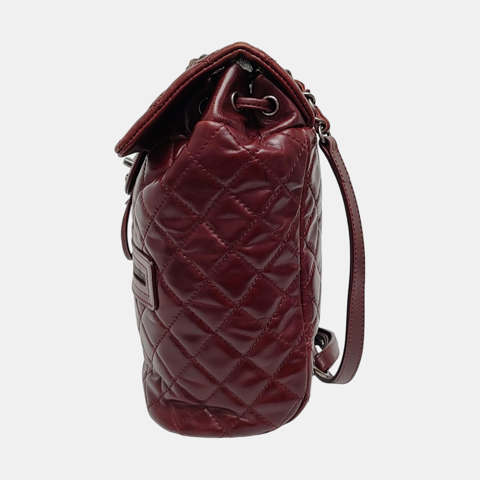 Quilted Calfskin Red