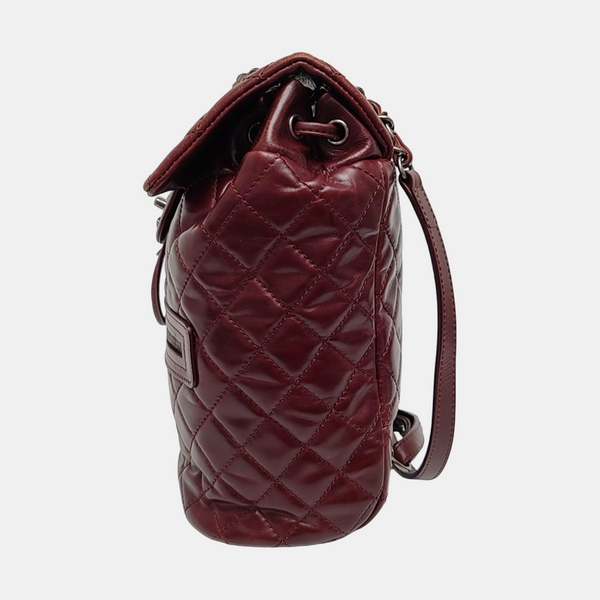 Quilted Calfskin Red