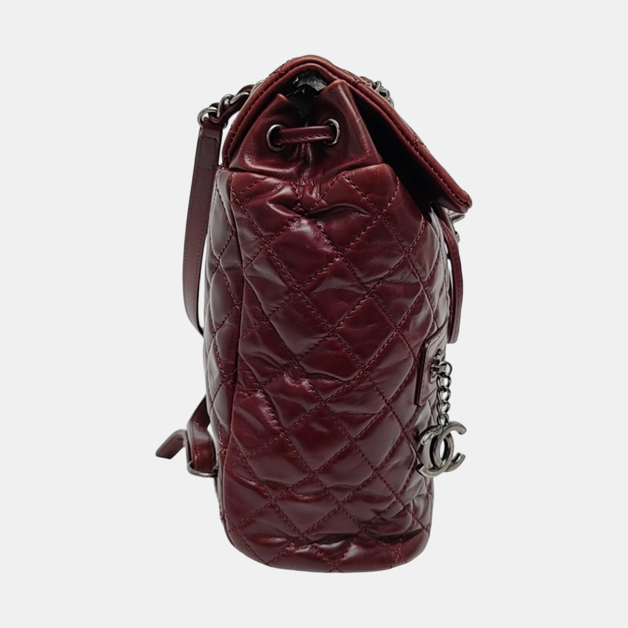 Quilted Calfskin Red