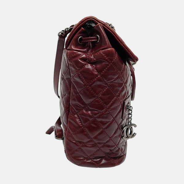 Quilted Calfskin Red