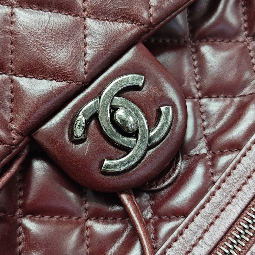 Quilted Calfskin Red