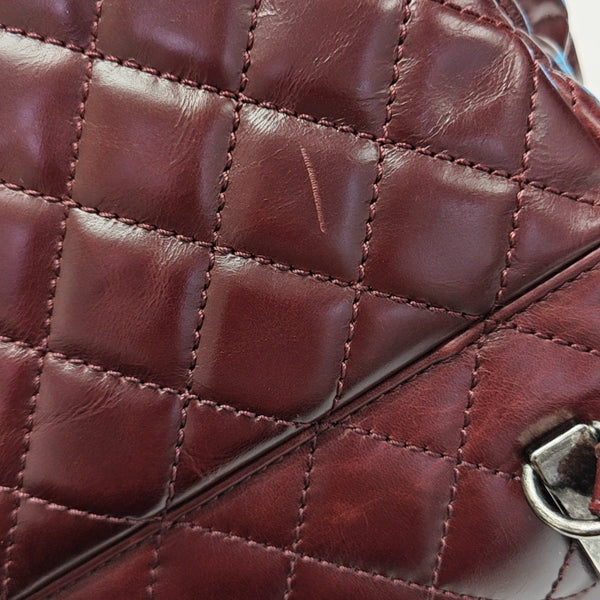 Quilted Calfskin Red
