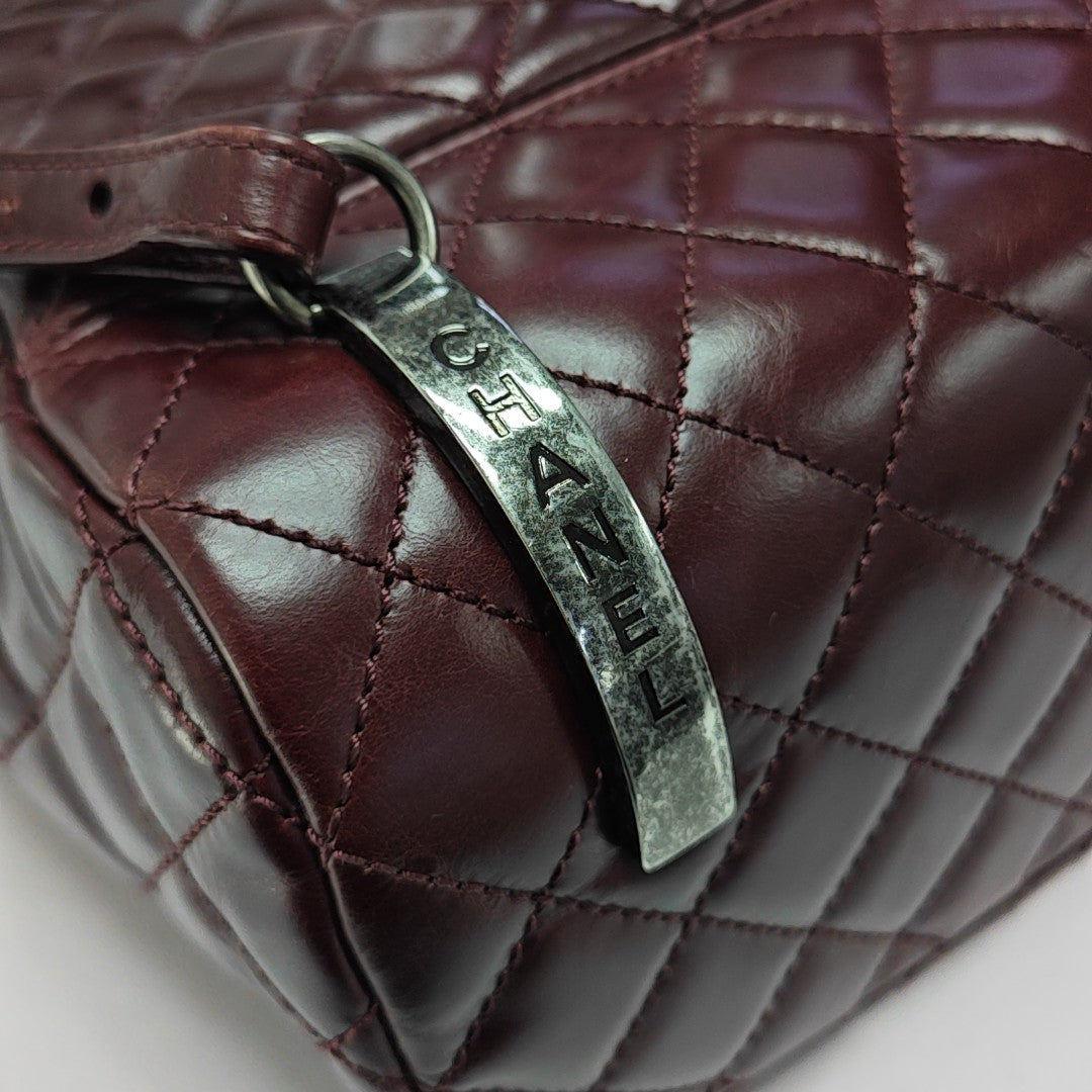 Quilted Calfskin Red