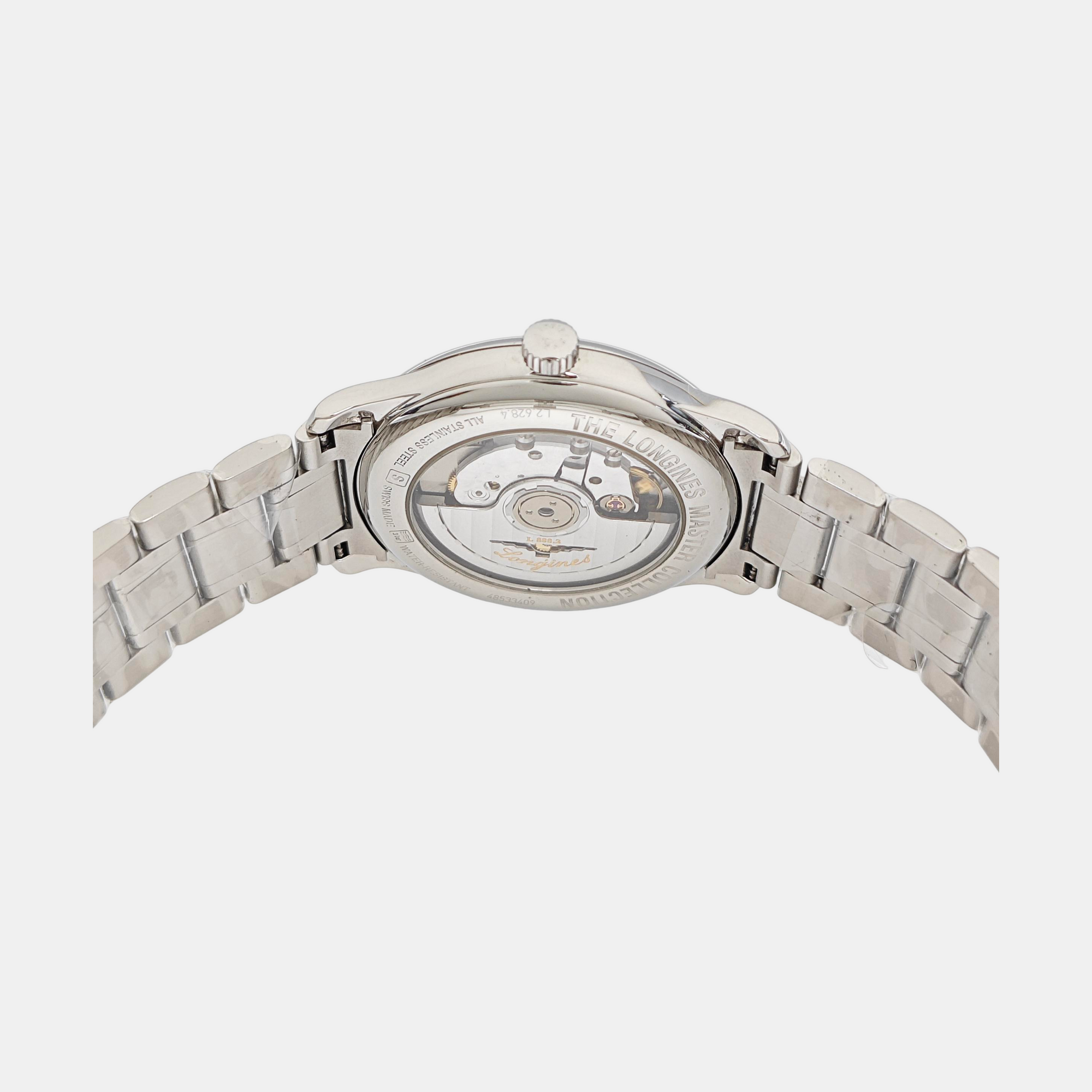 Master Control 38.5mm Silver Automatic Watch