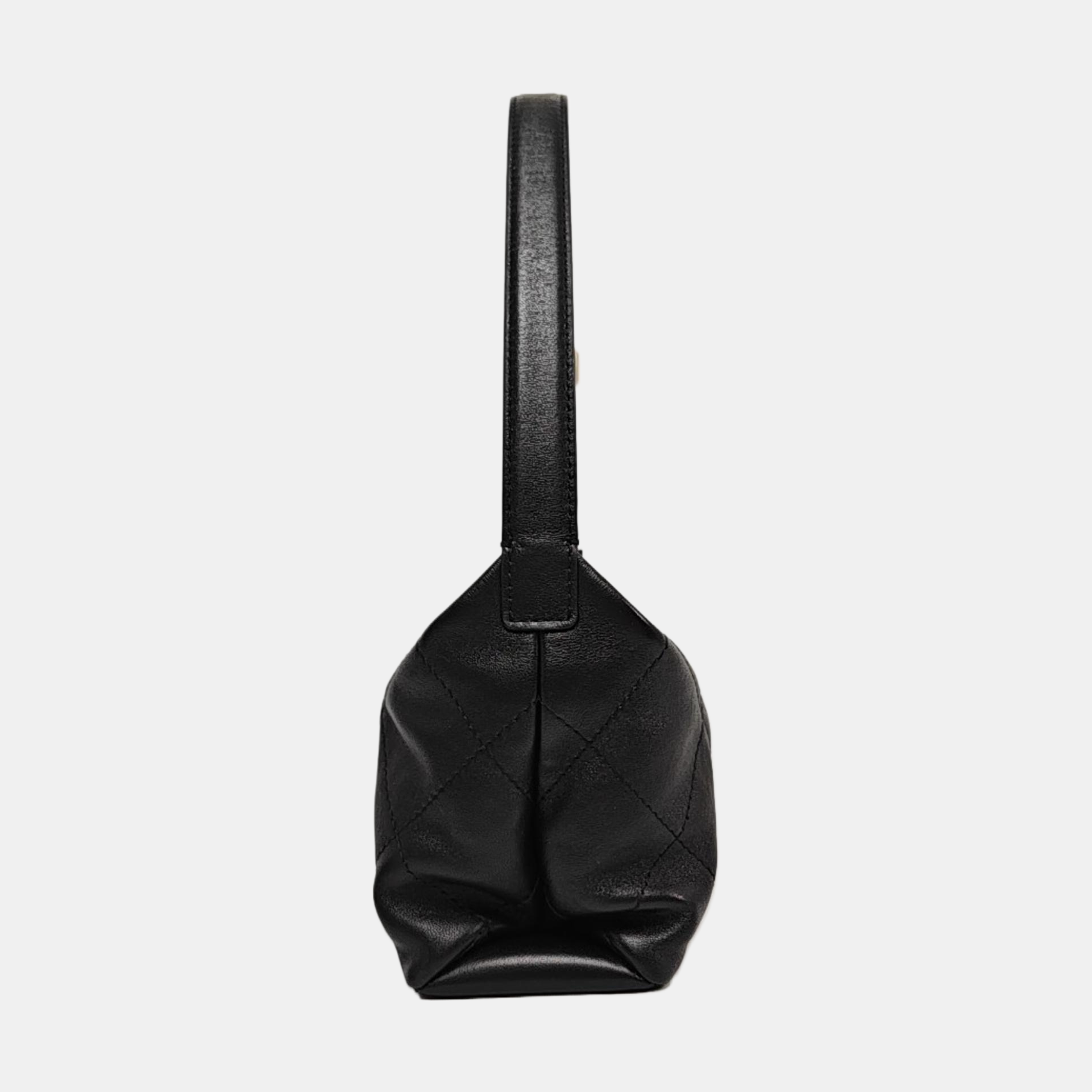 Quilted Lambskin Black