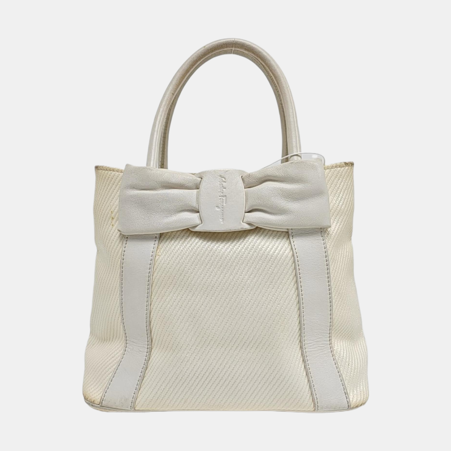 Vara Quilted Special Material White