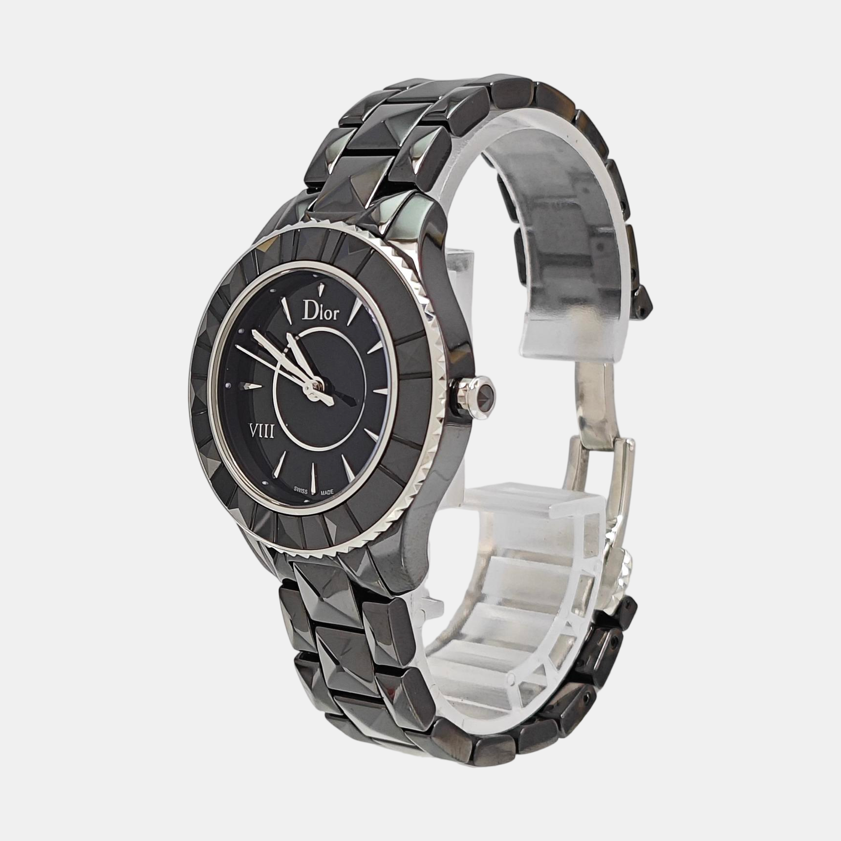 Dior Vill 33mm Black Quartz Watch