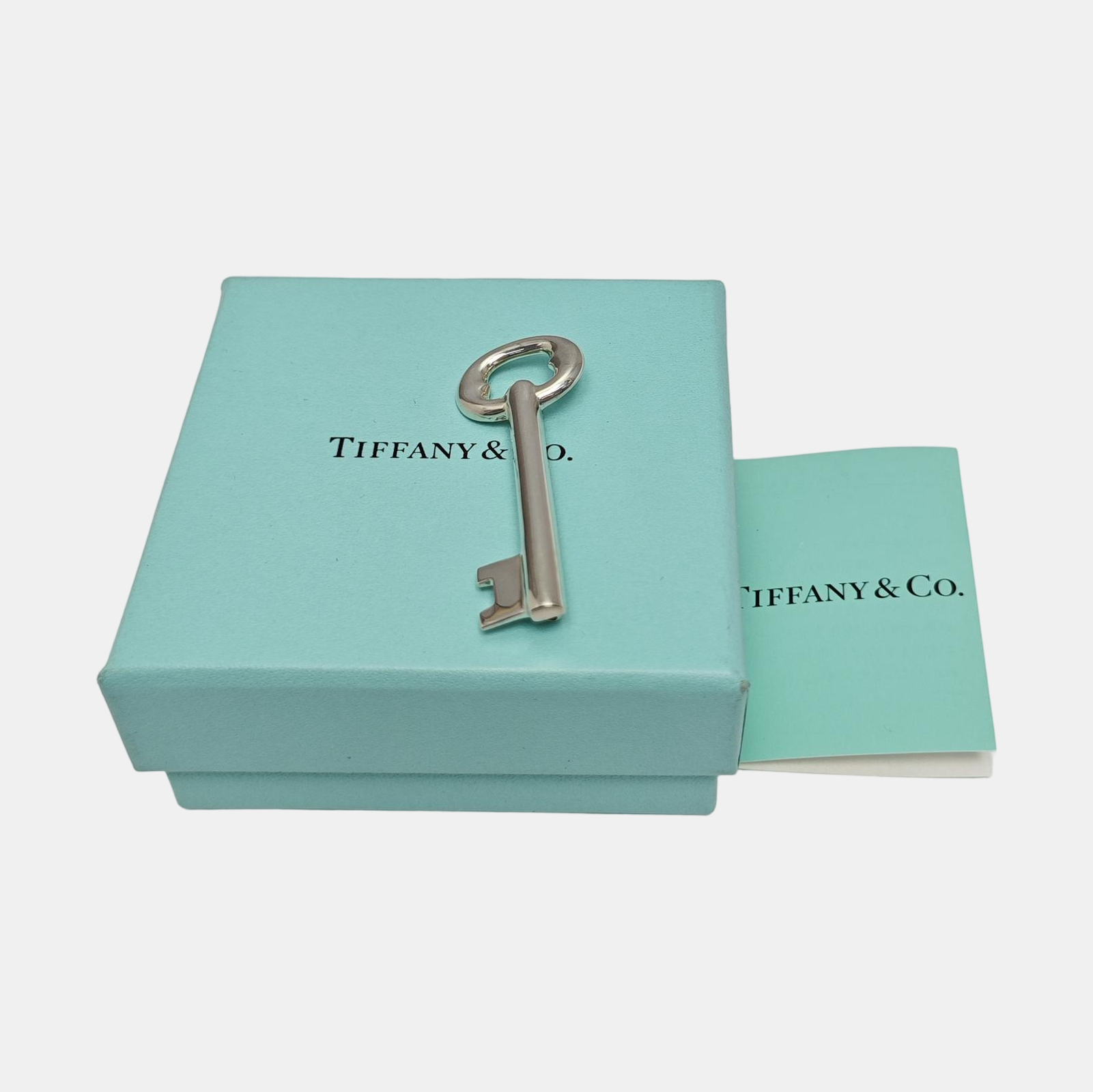 Authenticated pre-owned  TIFFANY Keys 925 Sterling Silver Brooch - Brooch at Looply