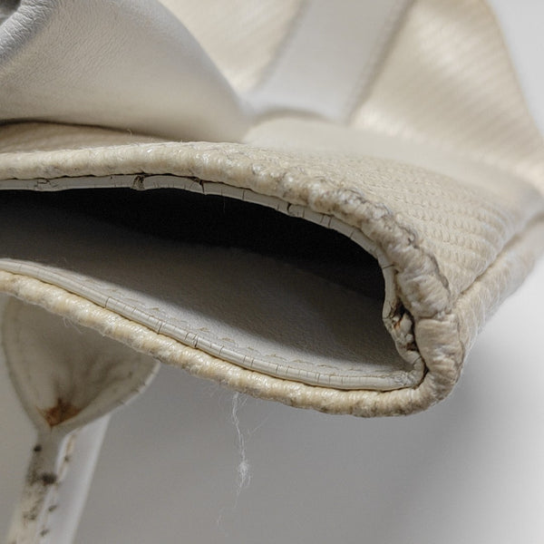 Vara Quilted Special Material White