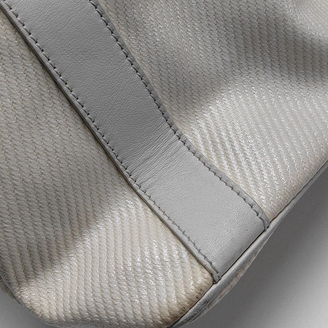 Vara Quilted Special Material White