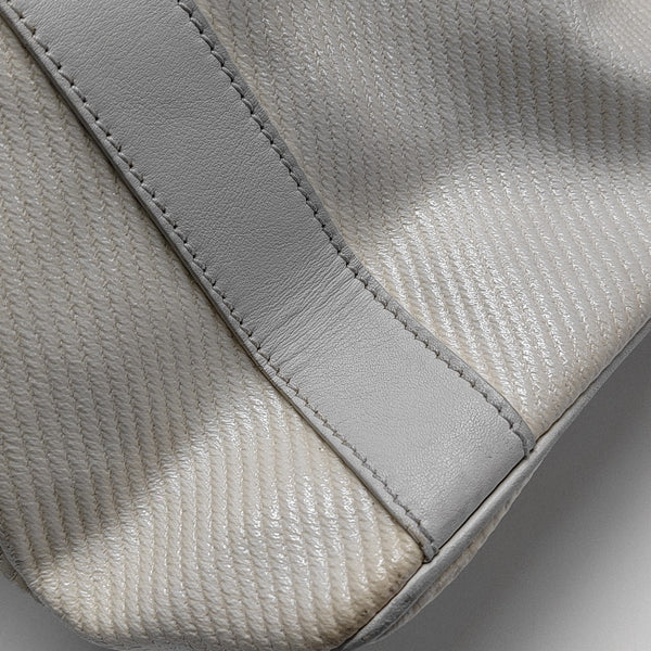 Vara Quilted Special Material White