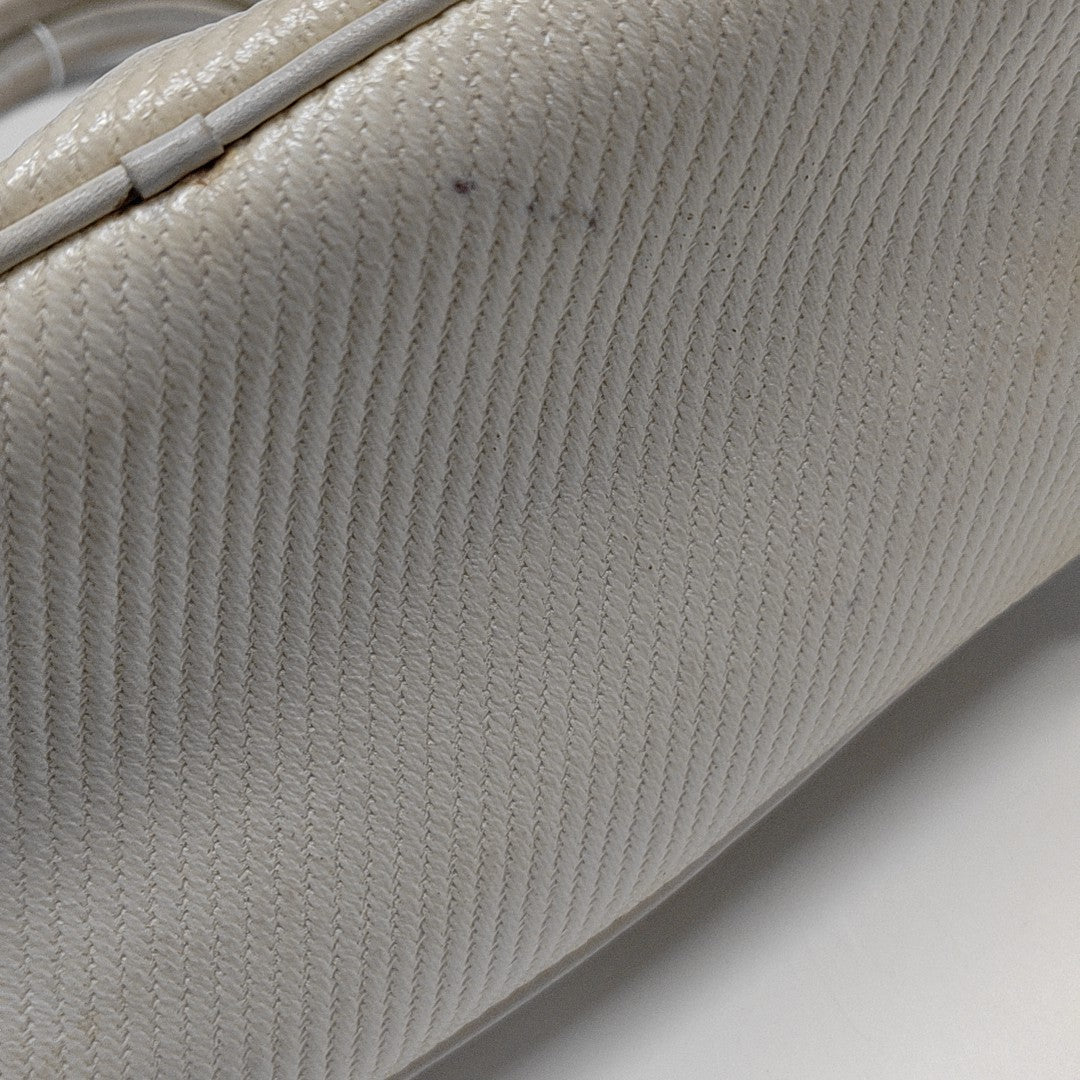 Vara Quilted Special Material White