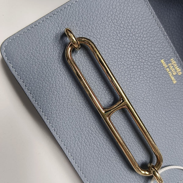 Authenticated pre-owned  Roulis Evercolor Blue Wallet - Wallet at Looply