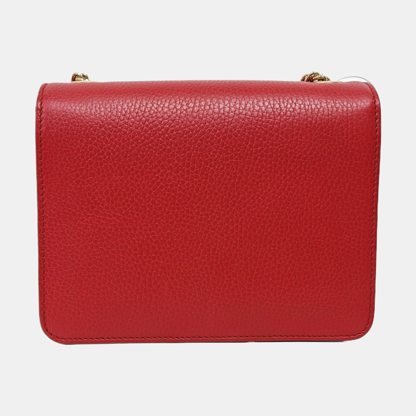 Authenticated pre-owned  Interlocking G Small Calfskin Red - Crossbody Bag at Looply