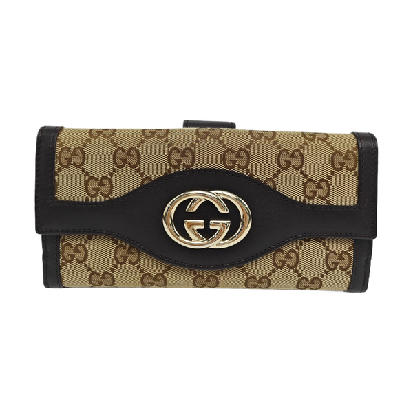 Authenticated pre-owned  Sukey Monogram Canvas Beige Wallet - Wallet at Looply