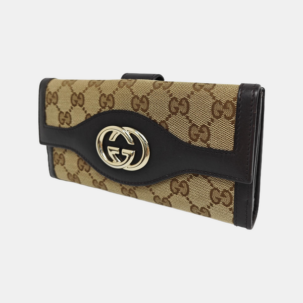 Authenticated pre-owned  Sukey Monogram Canvas Beige Wallet - Wallet at Looply