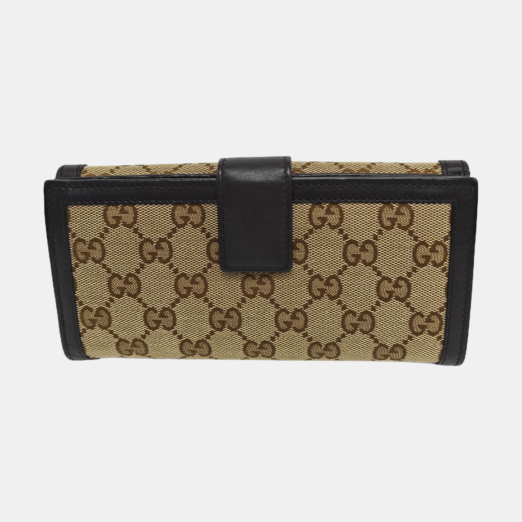 Authenticated pre-owned  Sukey Monogram Canvas Beige Wallet - Wallet at Looply