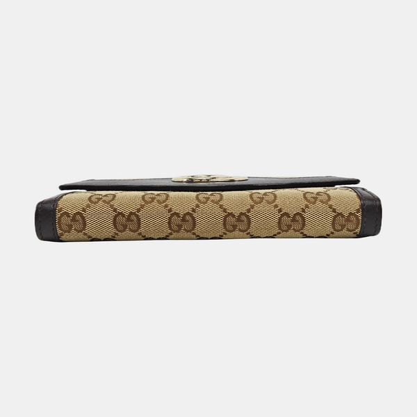 Authenticated pre-owned  Sukey Monogram Canvas Beige Wallet - Wallet at Looply