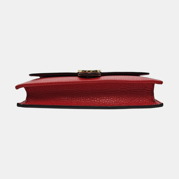 Authenticated pre-owned  Interlocking G Calfskin Red - Shoulder Bag at Looply