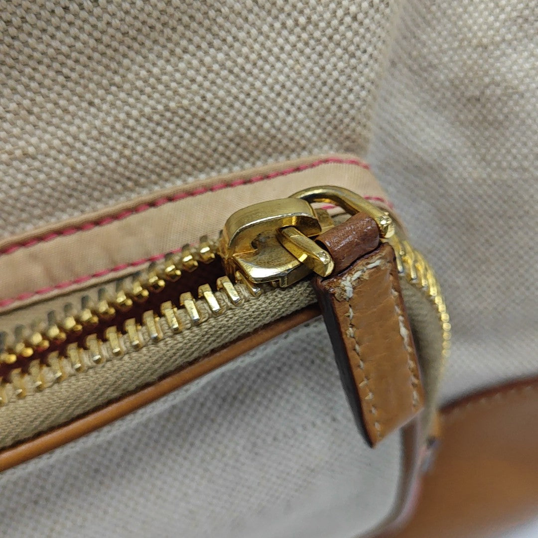 Canvas Tote Bag Beige