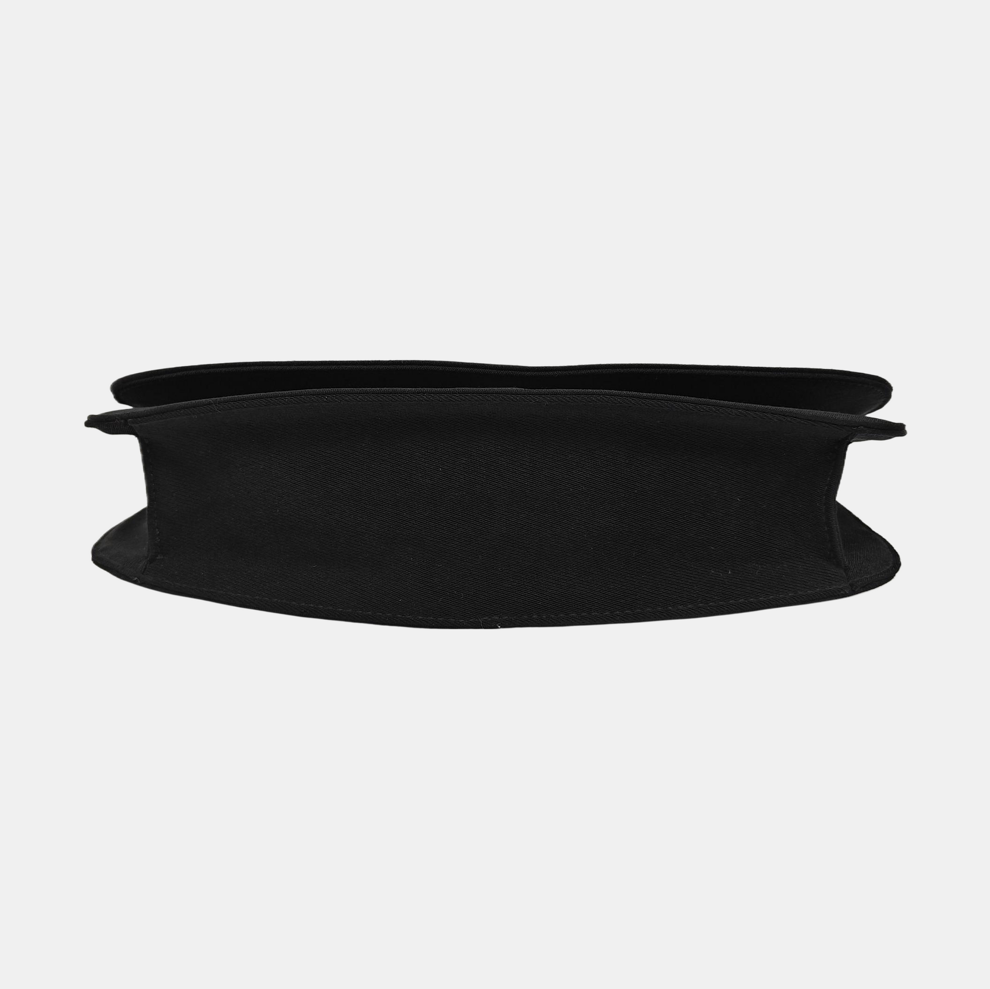 Canvas Shoulder Bag Black