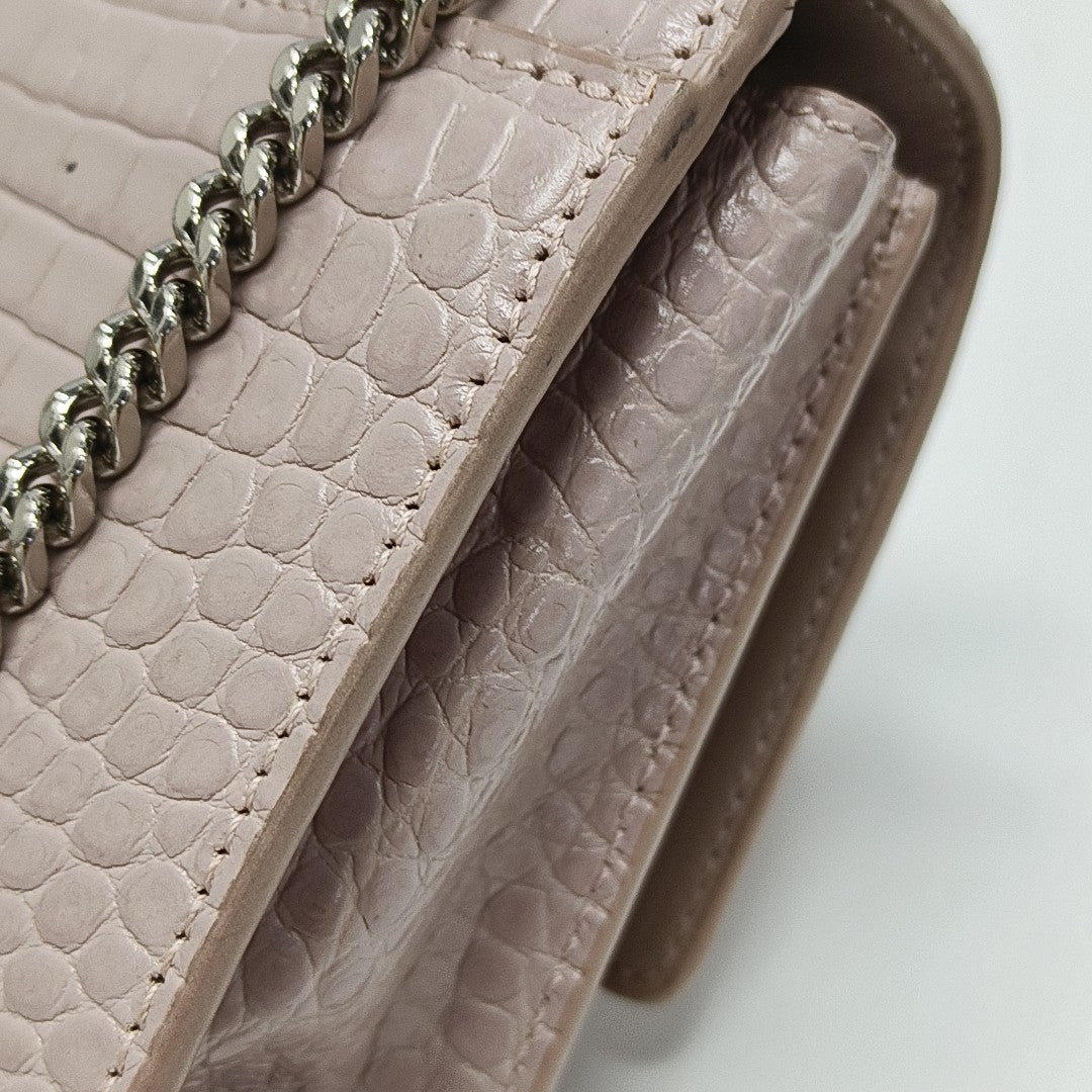 SUNSET Mini Calfskin Pink