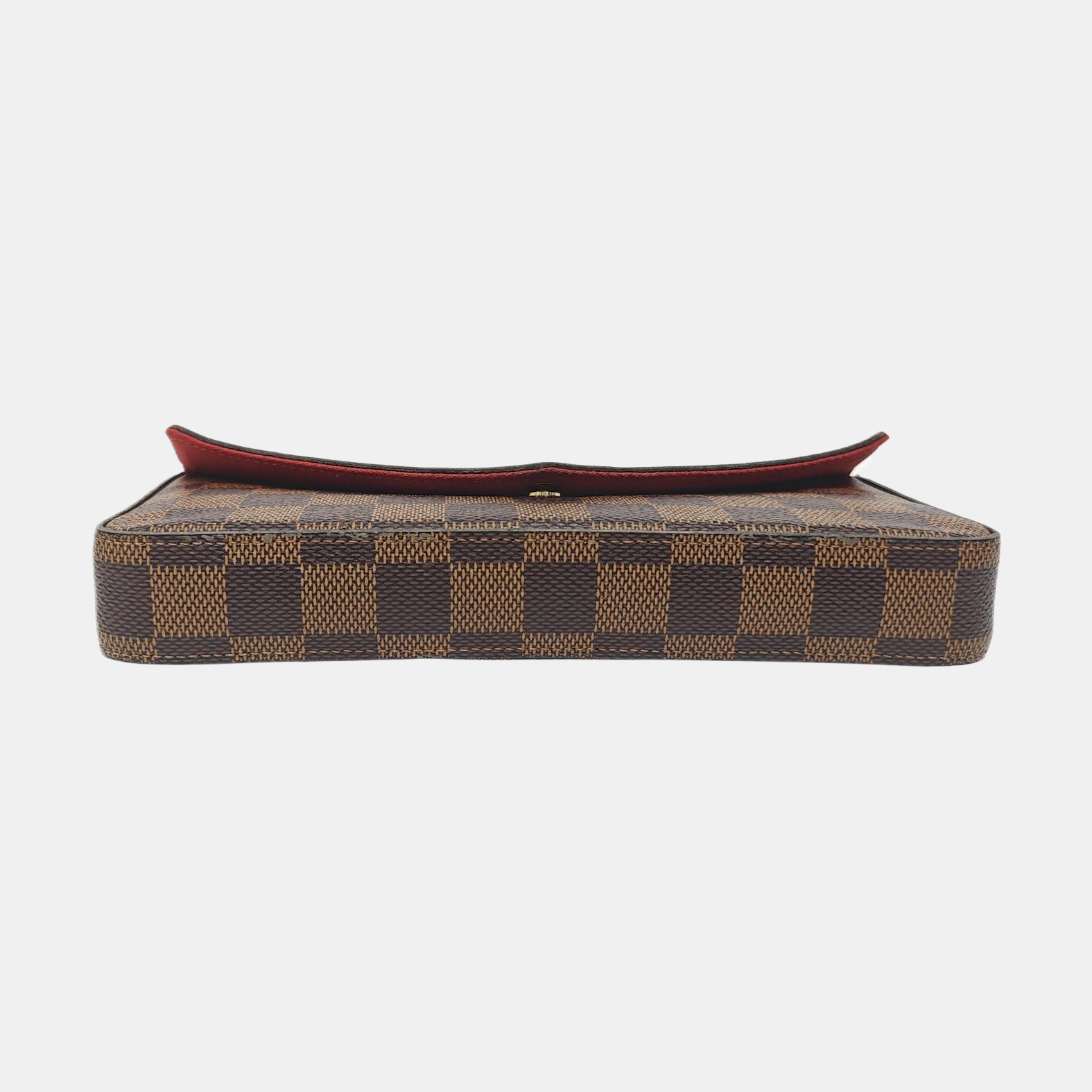 Authenticated pre-owned  Félicie Damier Ebene Coated Canvas Brown - Shoulder Bag at Looply