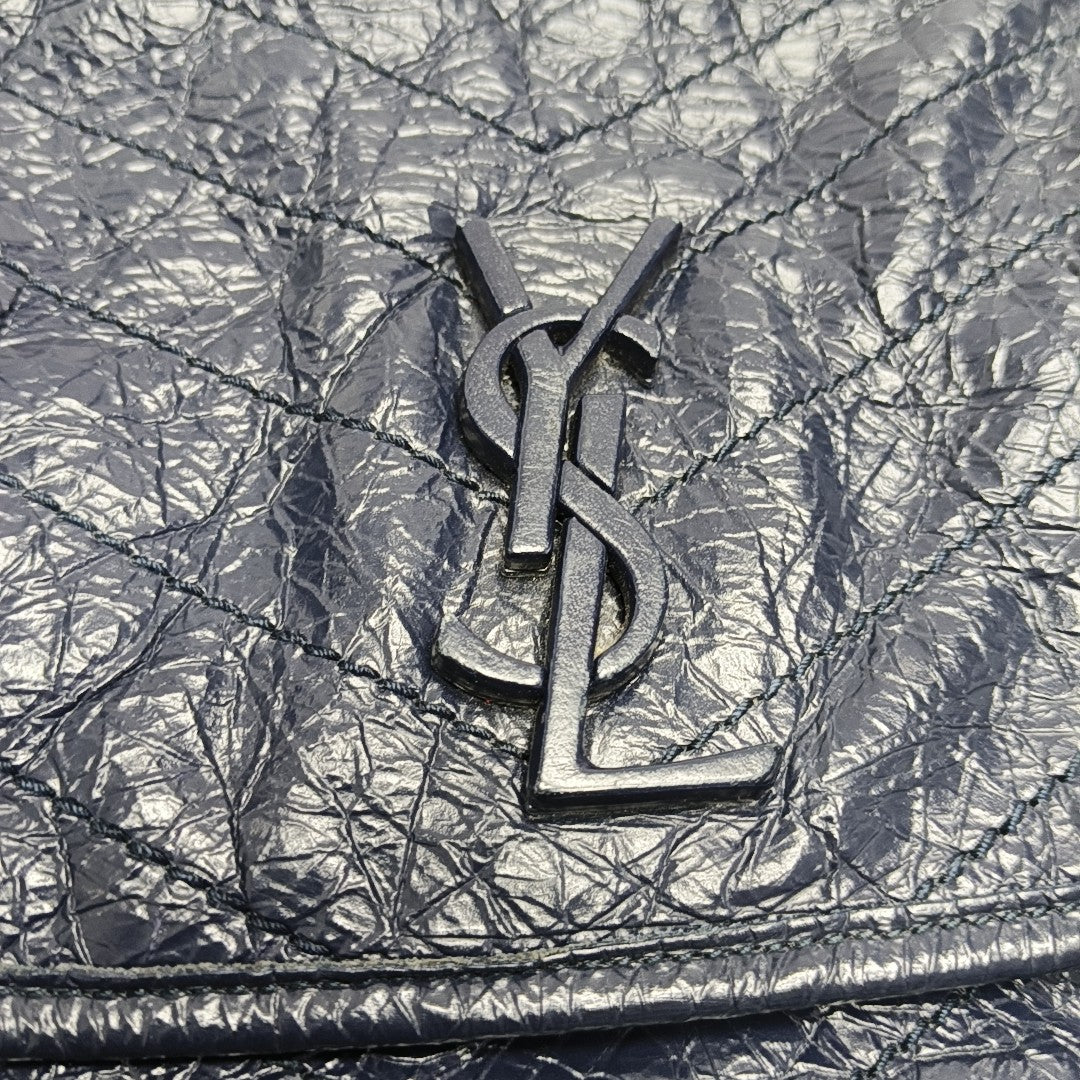 NIKI Medium Calfskin Blue