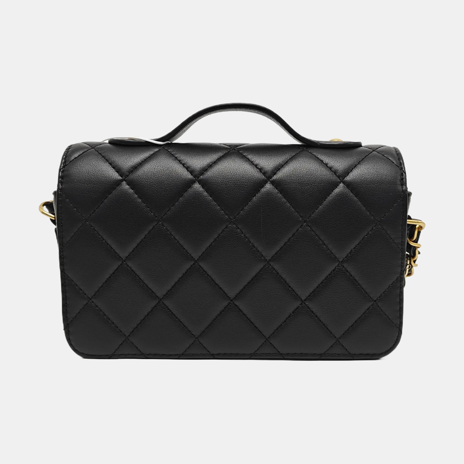 Quilted Calfskin Black