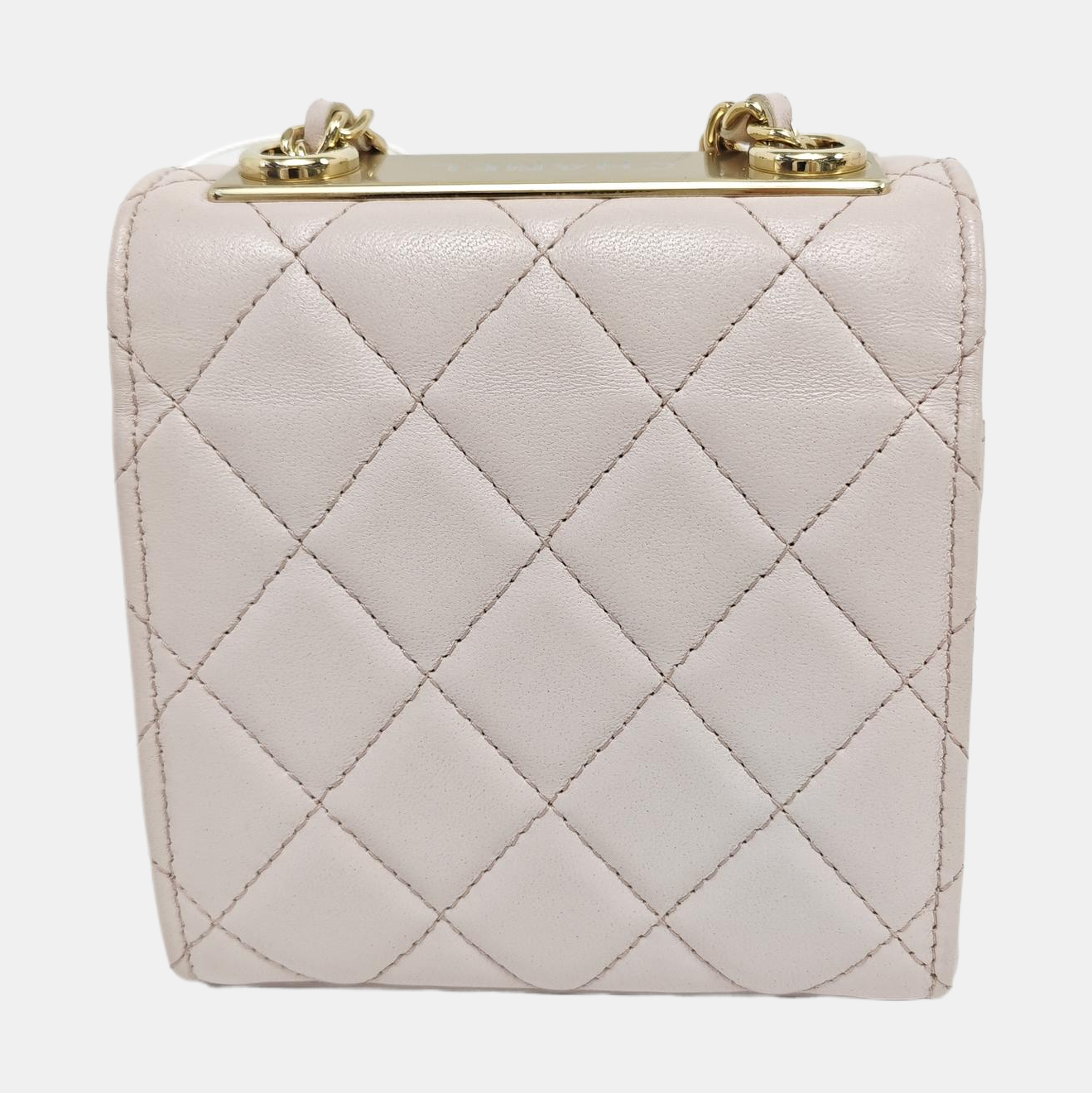 Authenticated pre-owned  Trendy CC Quilted Lambskin Purple - Shoulder Bag at Looply