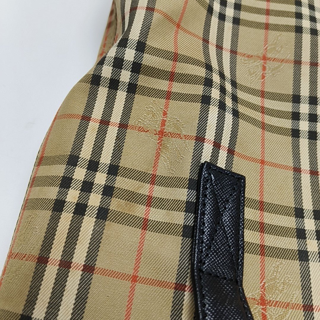 Authenticated pre-owned  Haymarket Fabric Brown - Shoulder Bag at Looply
