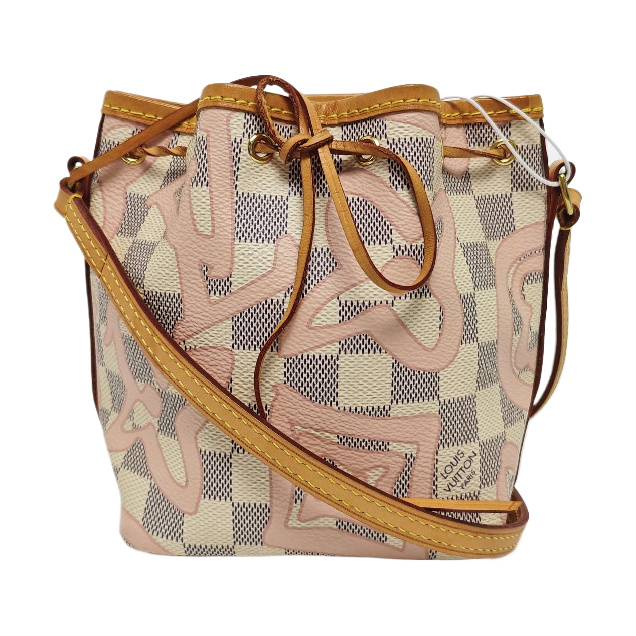 Authenticated pre-owned  Néonoé Nano Coated Canvas Beige - Crossbody Bag at Looply