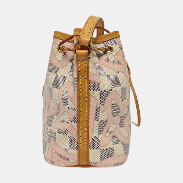 Authenticated pre-owned  Néonoé Nano Coated Canvas Beige - Crossbody Bag at Looply