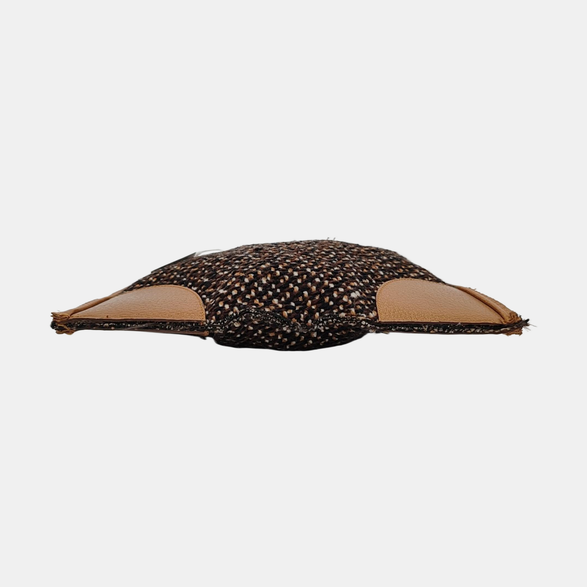Fabric Tote Bag Brown