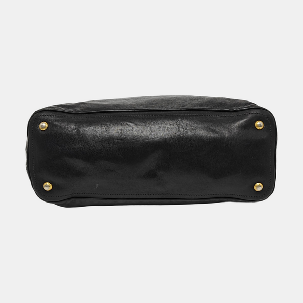 Calfskin Tote Bag Black