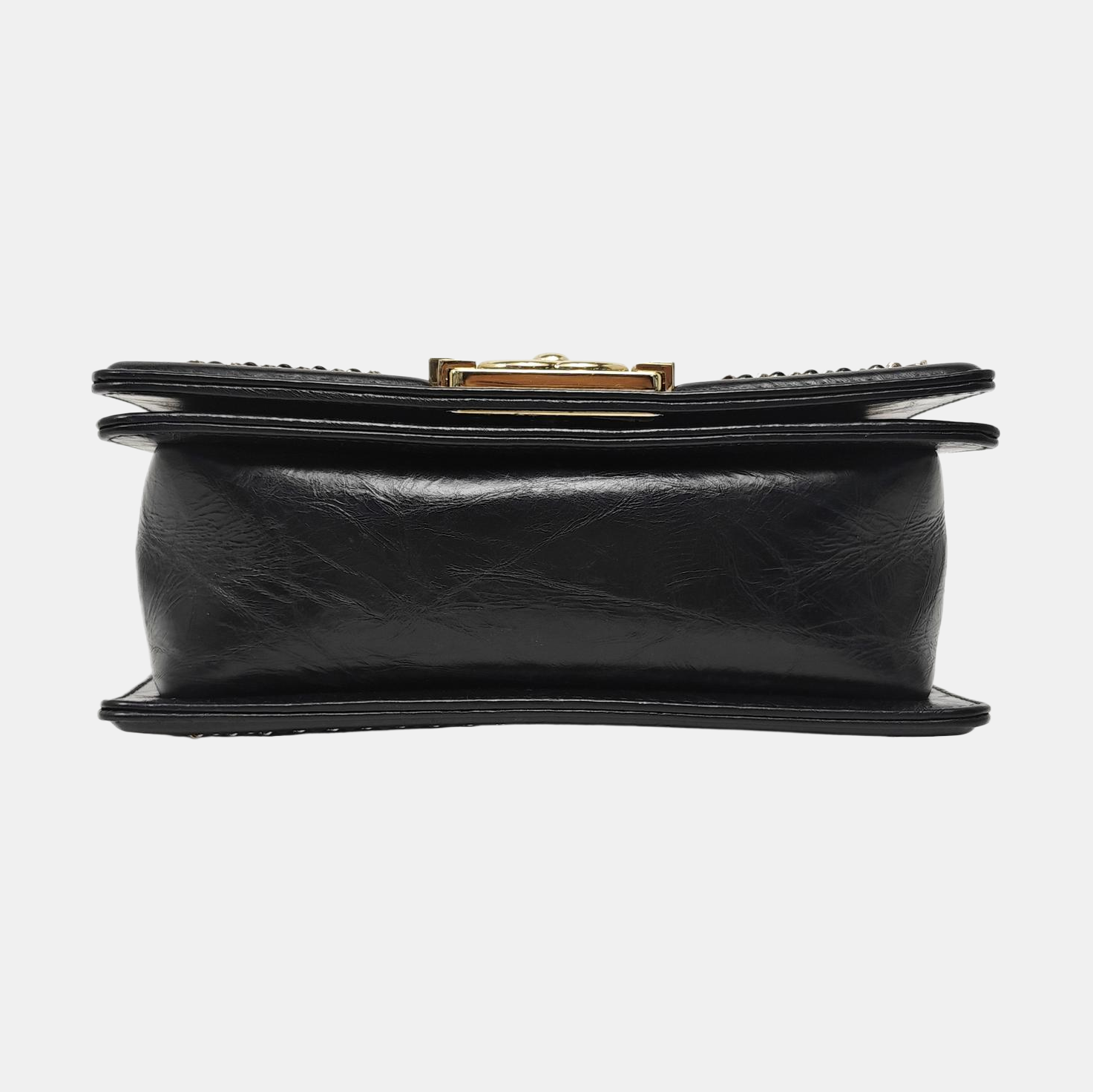 Authenticated pre-owned  Boy Chanel Small Calfskin Black - Shoulder Bag at Looply