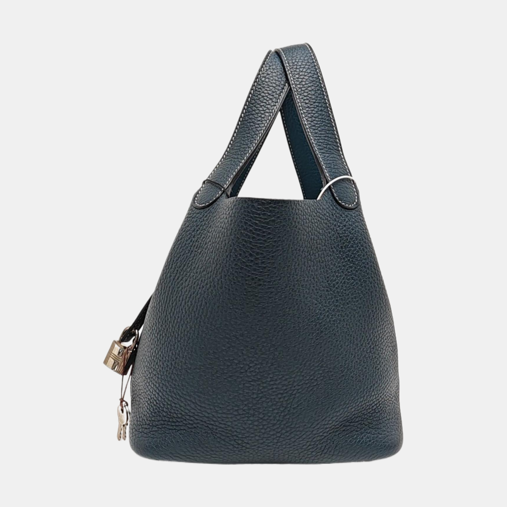 Authenticated pre-owned  Picotin Lock 18 Clemence Multicolor - Top Handle Bag at Looply
