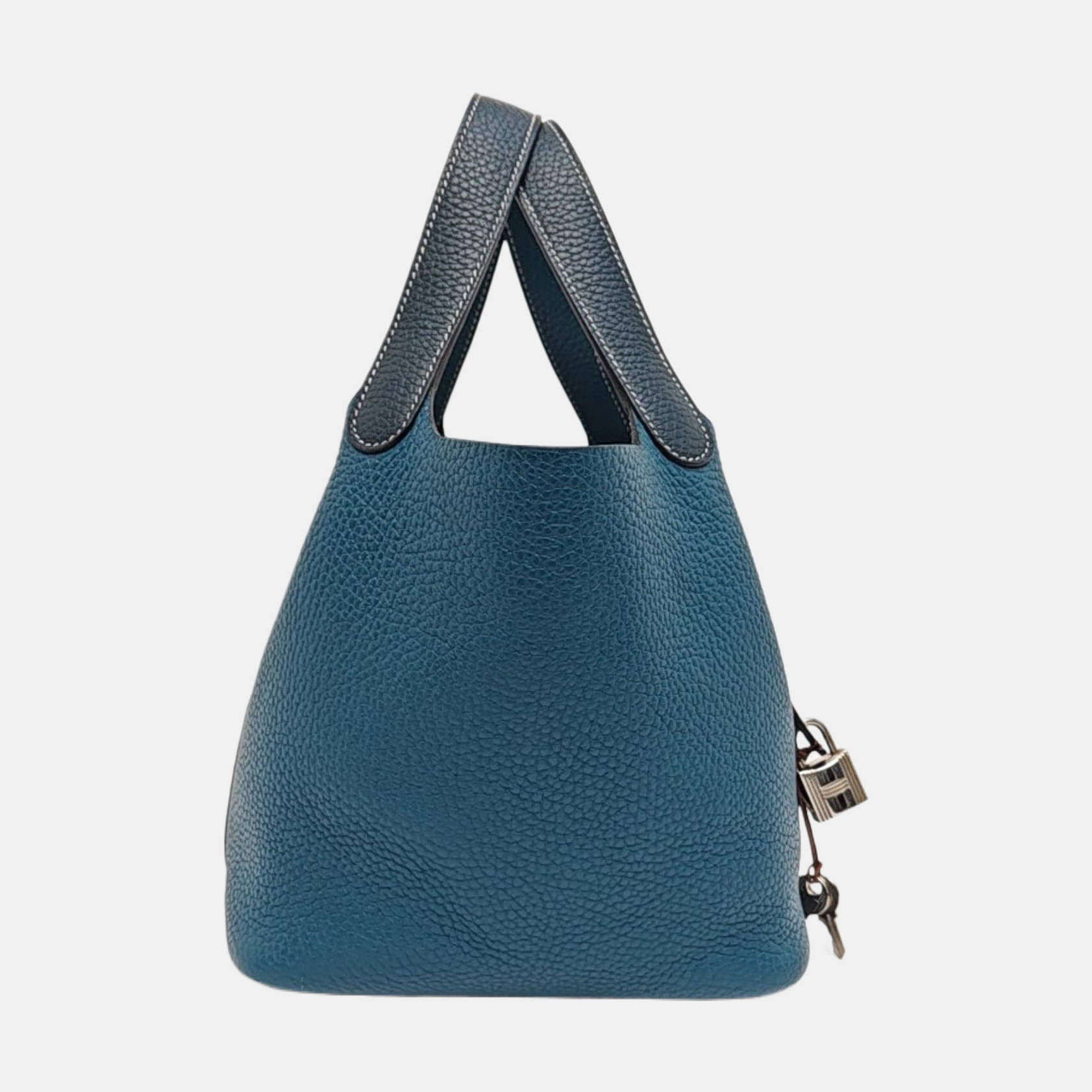 Authenticated pre-owned  Picotin Lock 18 Clemence Multicolor - Top Handle Bag at Looply