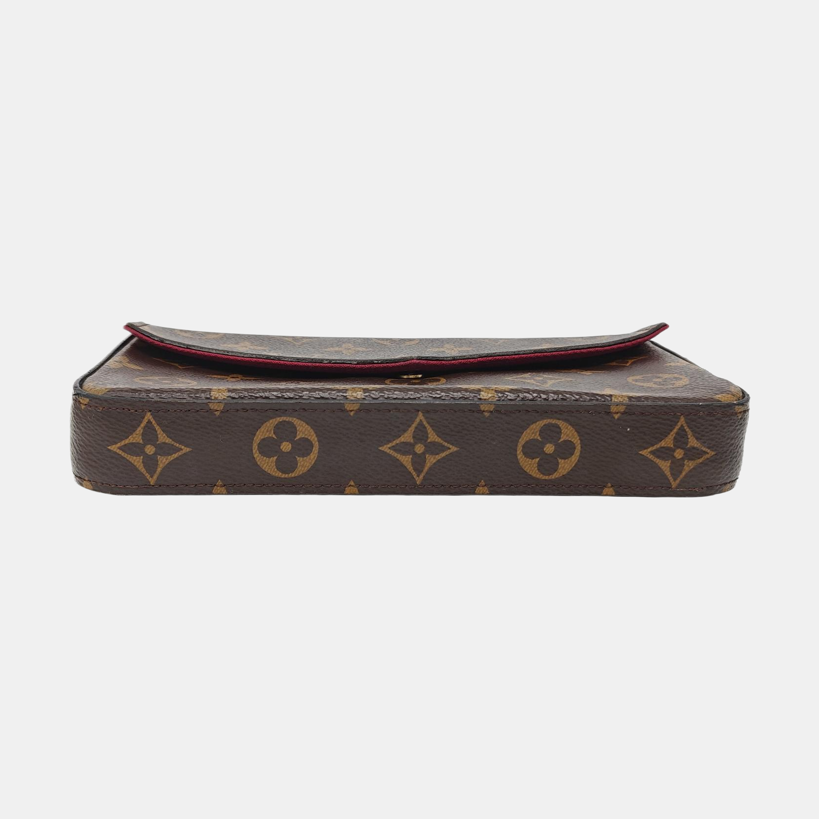 Authenticated pre-owned  Félicie Monogram Coated Canvas Brown - Shoulder Bag at Looply
