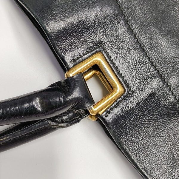 Calfskin Tote Bag Black