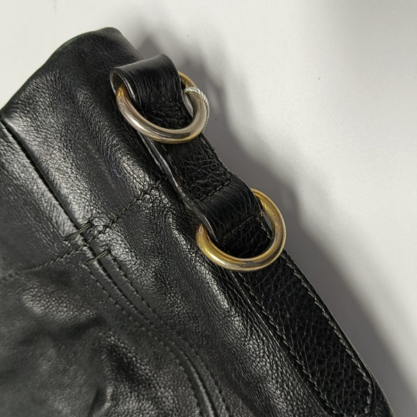 Calfskin Tote Bag Black
