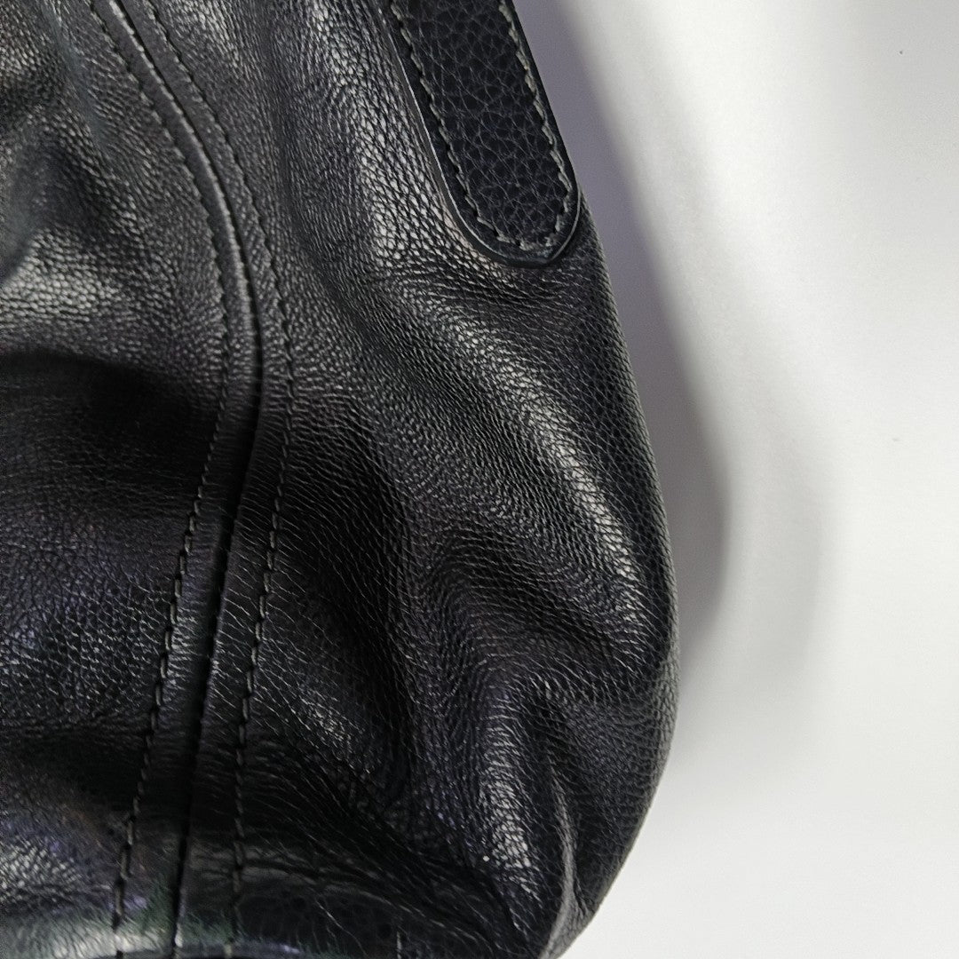 Calfskin Tote Bag Black