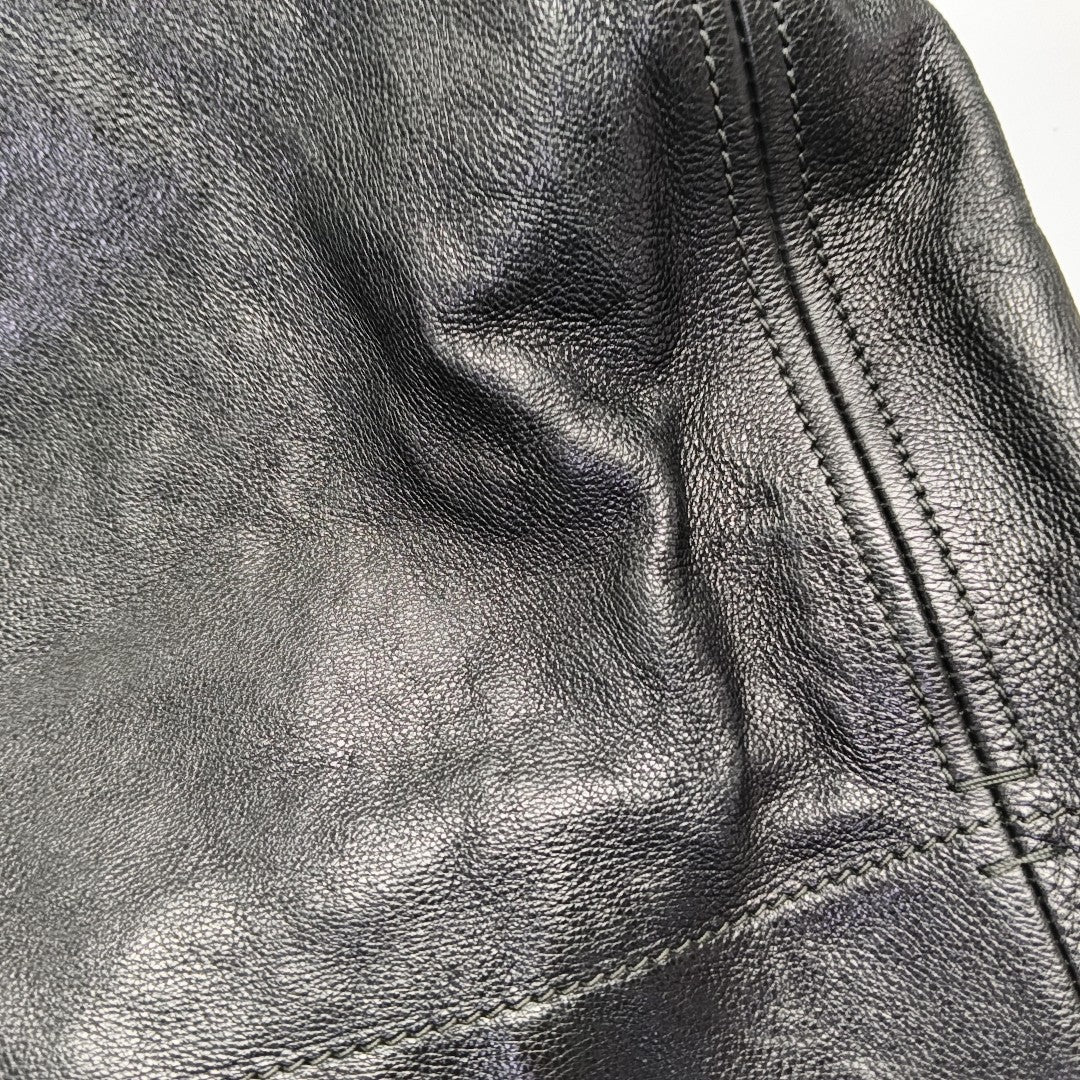 Calfskin Tote Bag Black