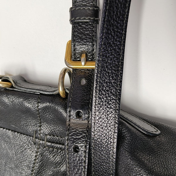 Calfskin Tote Bag Black